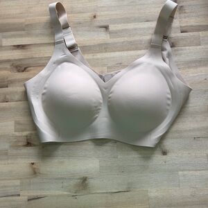 "Real" Magic Bra, Wireless Lift Shape Comfy  Support - Tan, 2XL and 3 XL